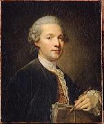 Jean-Baptiste Greuze Portrait of Jacques Gabriel French architect oil painting artist